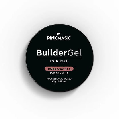 Pink Mask - Builder Gel in a Pot Rose Quartz