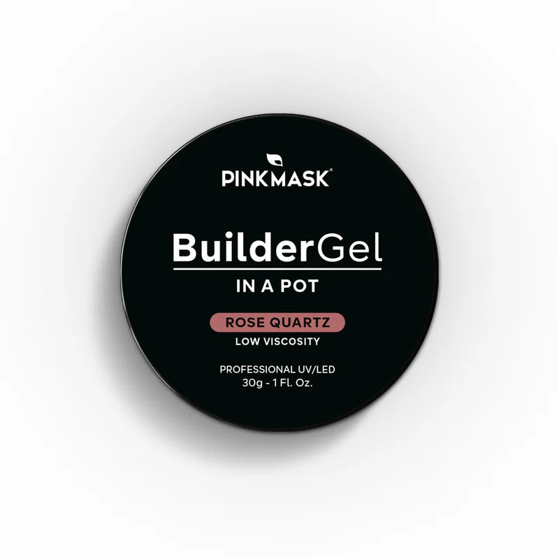 Pink Mask - Builder Gel in a Pot Rose Quartz