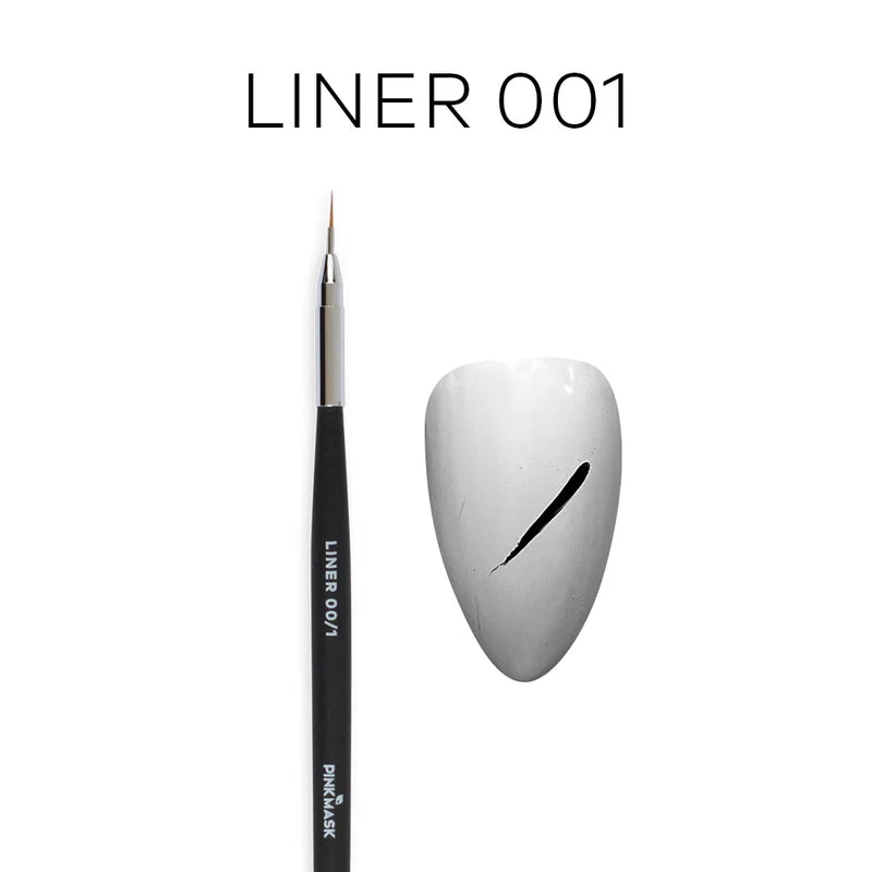 Pink Mask - Gel Brush Liner 00/1