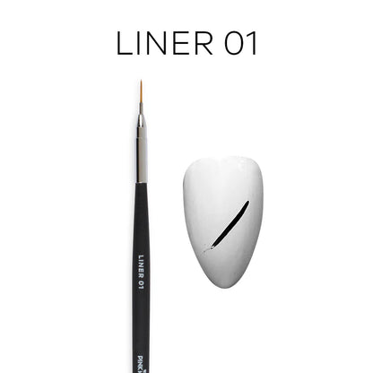 Pink Mask - Gel Brush Liner 01