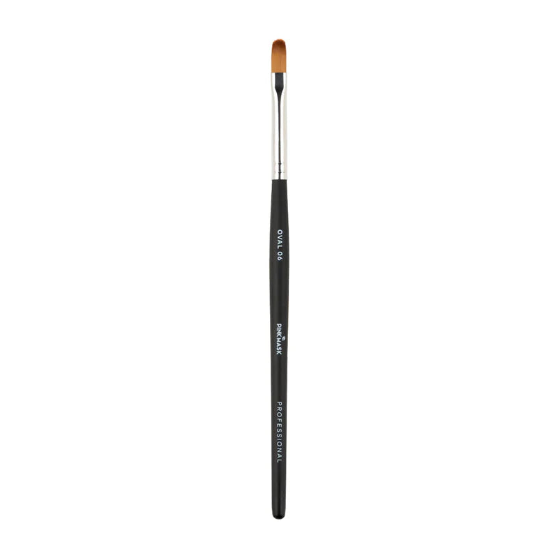 Pink Mask - Gel Brush Oval 06