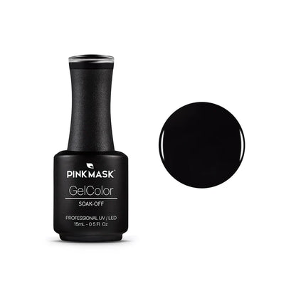 Pink Mask - Gel Color Back in Black