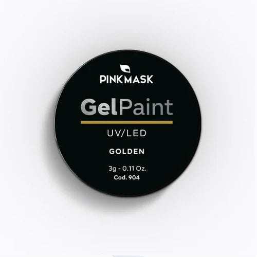 Pink Mask - Gel Paint Golden