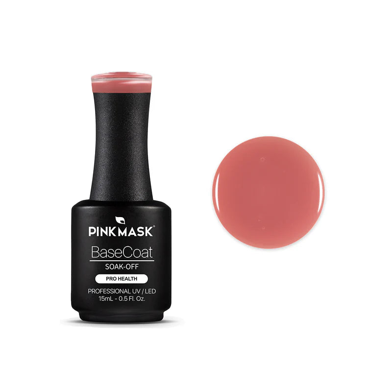 Pink Mask - Rubber Base Charm Pink