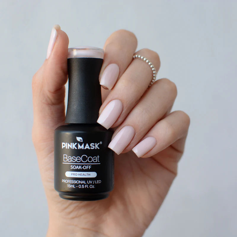 Pink Mask - Rubber Base Coat Coconut