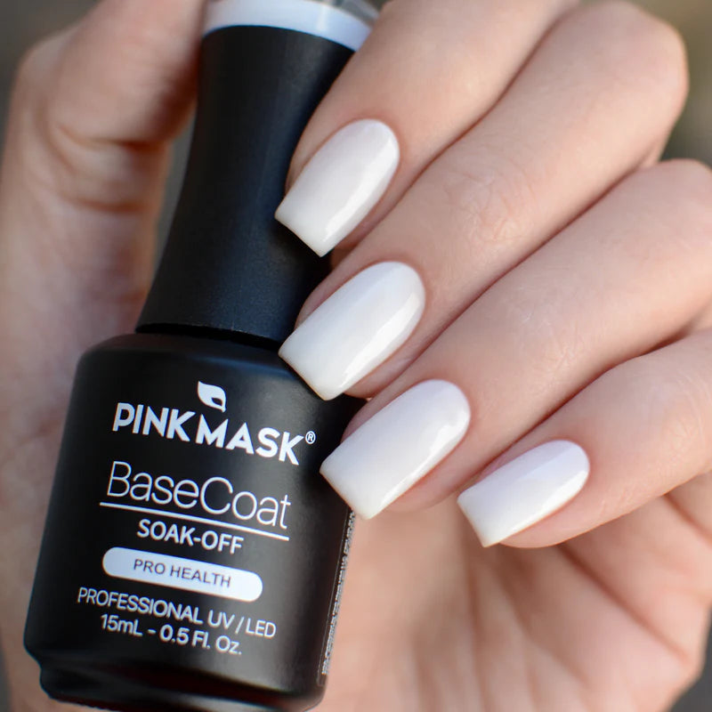 Pink Mask - Rubber Base Coat Milky