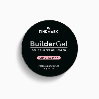 Pink Mask - Solid Builder Gel Crystal Pink