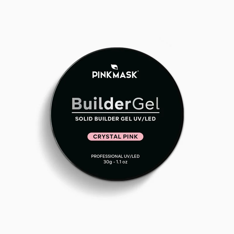 Pink Mask - Solid Builder Gel Crystal Pink