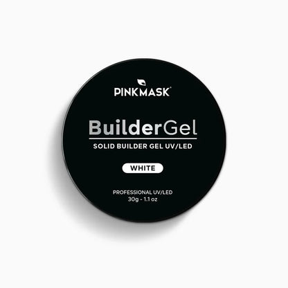 Pink Mask - Solid Builder Gel White