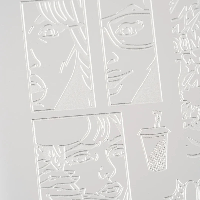 Pink Mask - Stamping Plate Boom!
