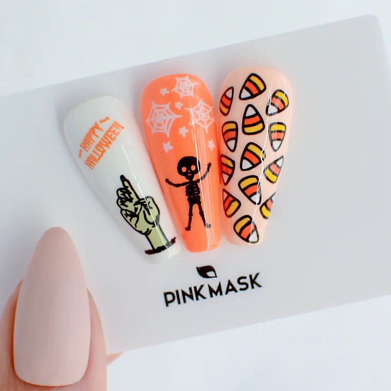 Pink Mask - Stamping Plate Basics