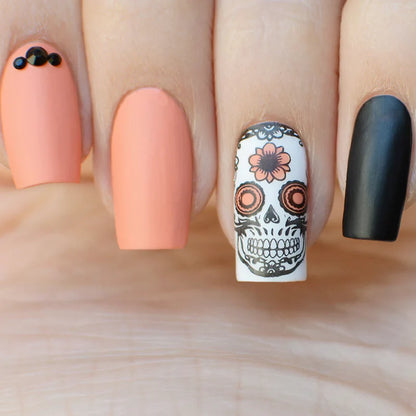 Pink Mask - Stamping Plate Mexico