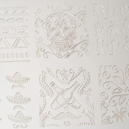 Pink Mask - Stamping Plate Mexico