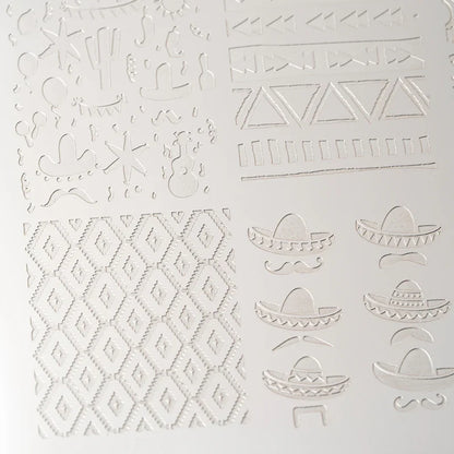 Pink Mask - Stamping Plate Mexico