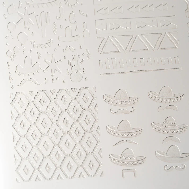 Pink Mask - Stamping Plate Mexico