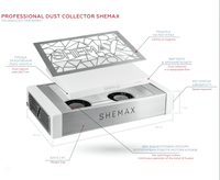 DESKTOP NAIL DUST COLLECTOR STYLE PRO - SHEMAX™