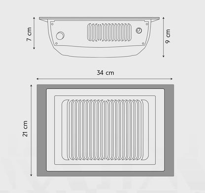 BUILT-IN NAIL DUST COLLECTOR STYLE V-PRO - SHEMAX™