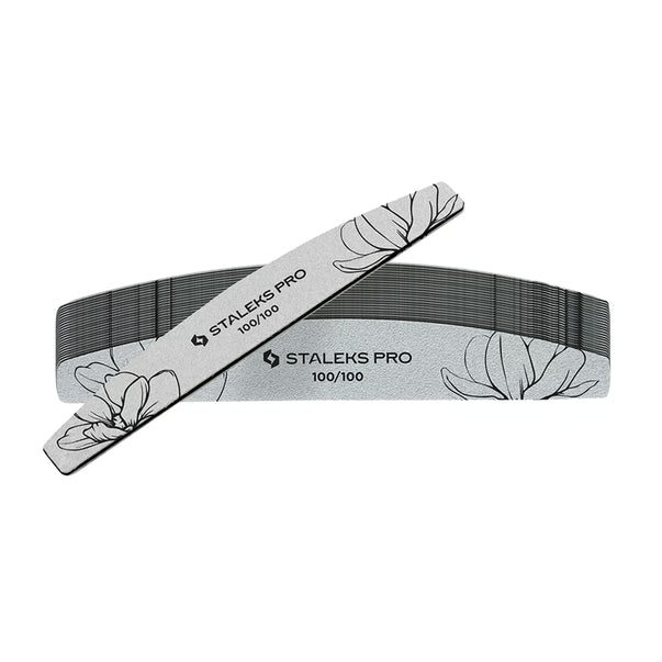 STALEKS - Crescent Mineral Nail File EXPERT 40 100/100 grit, 25pcs