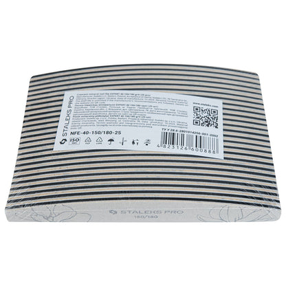 STALEKS - Crescent Mineral Nail File EXPERT 40 150/180 grit, 25pcs