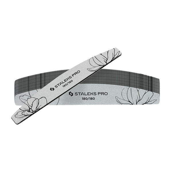STALEKS - Crescent Mineral Nail File EXPERT 40 180/180 grit, 25pcs