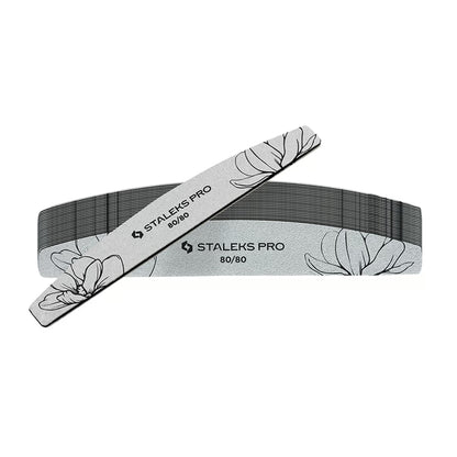 STALEKS - Crescent Mineral Nail File EXPERT 40 80/80 grit, 25pcs