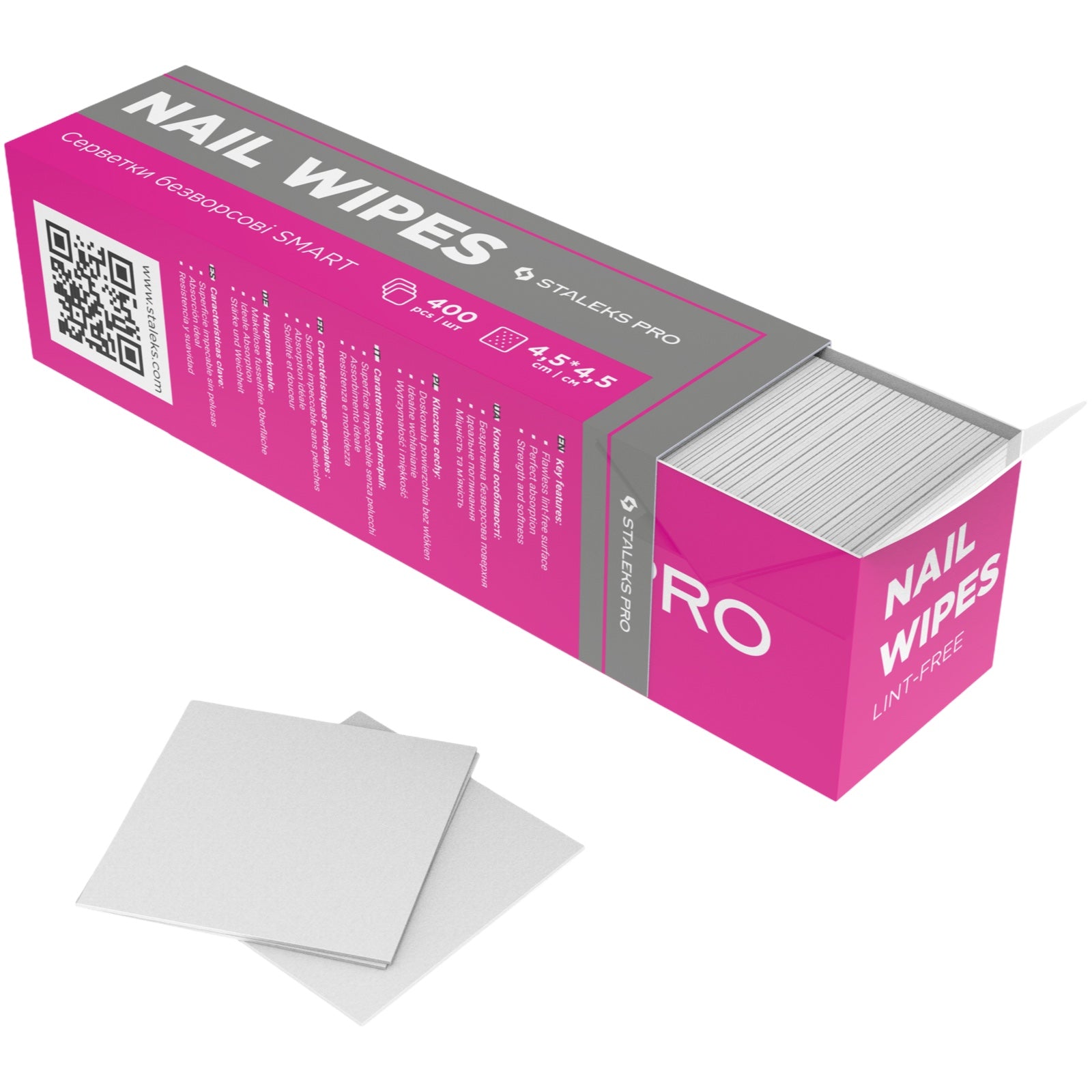 STALEKS - Lint-Free Wipes SMART, 400pcs