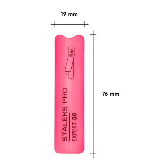 STALEKS - Short Beveled Plastic Base For Nail File EXPERT 50