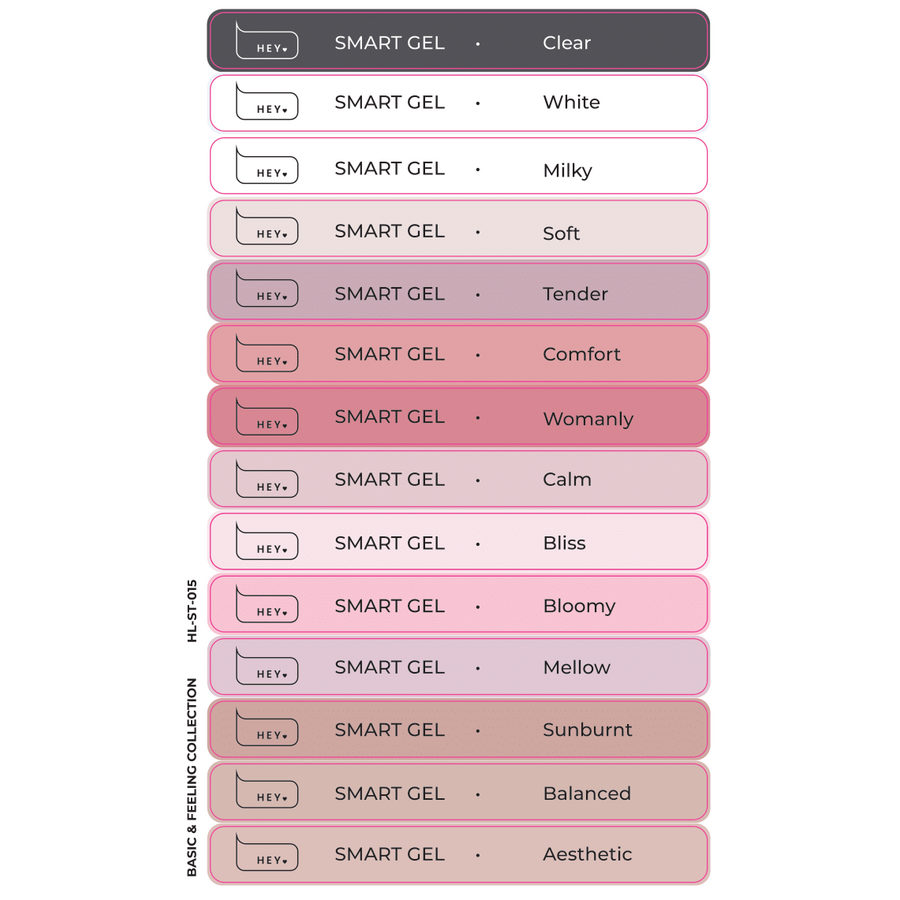 HEYLOVE  - Stickers for Swatches Basic and Feeling Collection #15