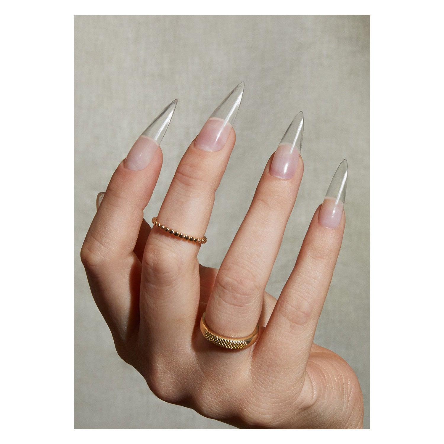 The GelBottle DesignEx Pro Long Stiletto Tips