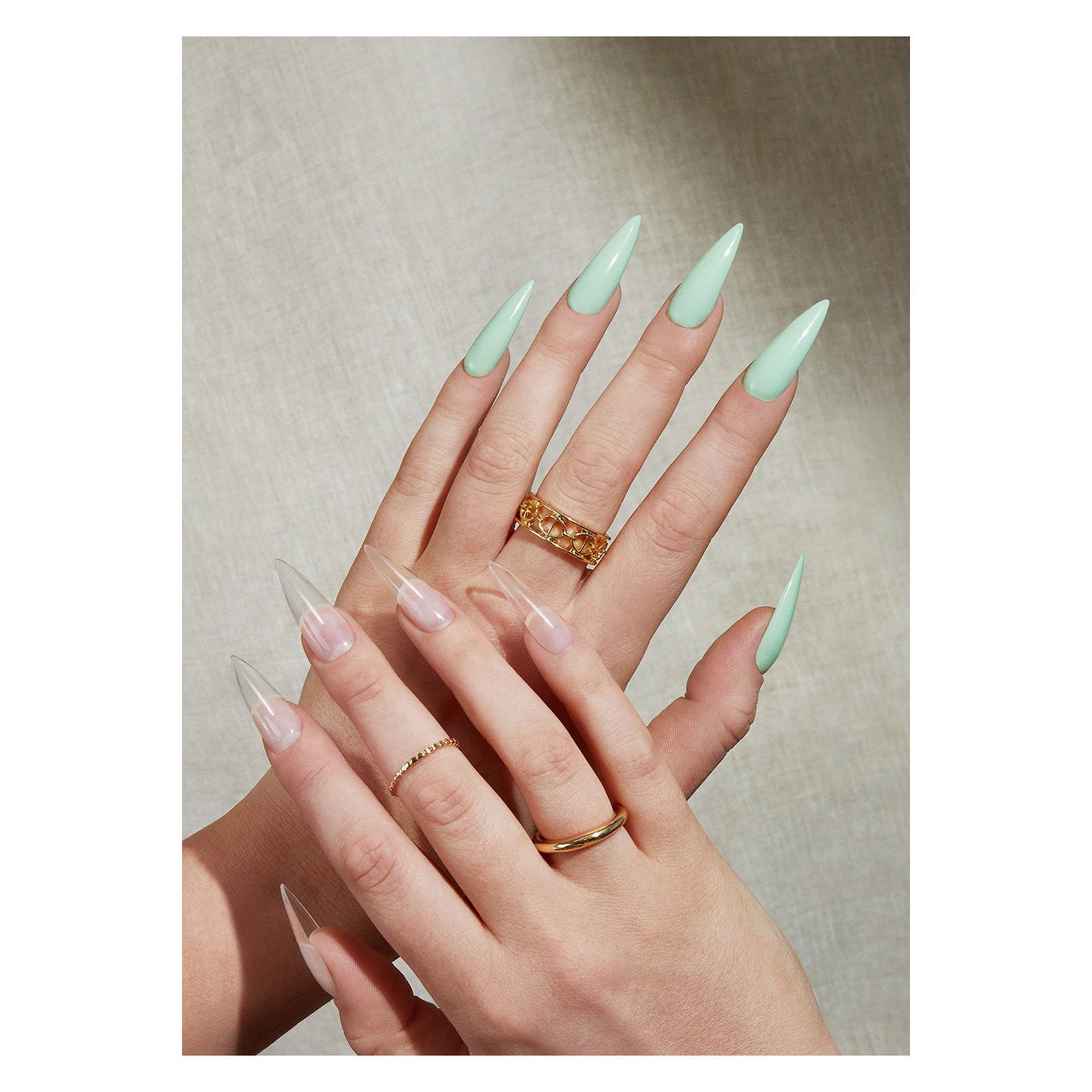 The GelBottle DesignEx Pro Stiletto Nail Tips – Long