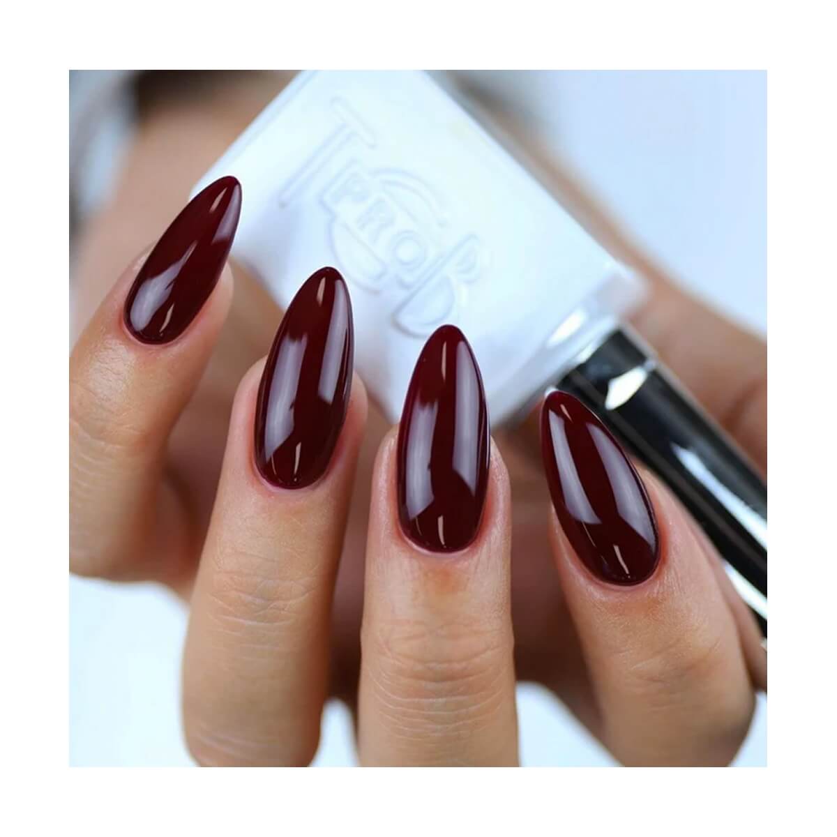 The GelBottle Manhattan, a Deep Burgundy-Red