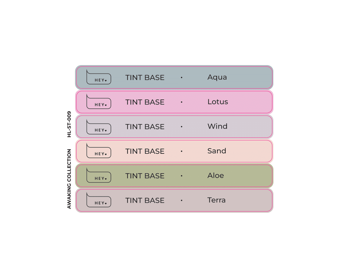 Stickers for swatches- Awaking collection- #9 - HeyLove