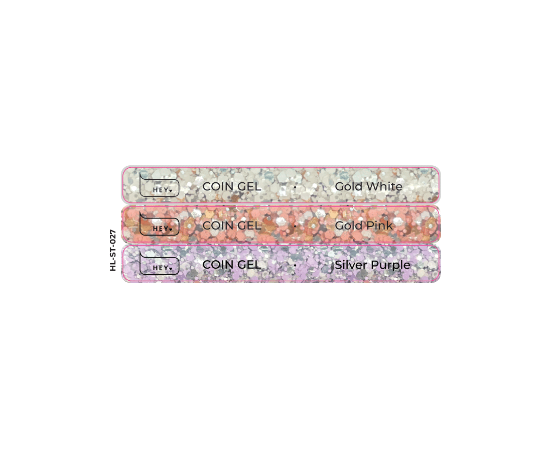Stickers for swatches- Coin collection- #27 - HeyLove