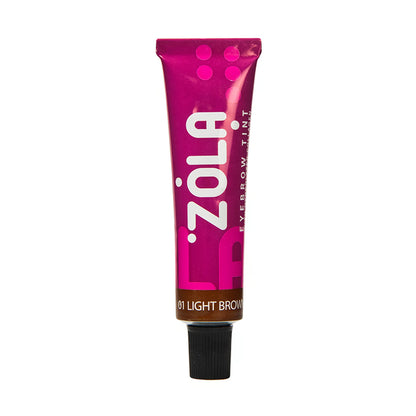 ZOLA - Eyebrow Tint With Collagen 01 Light Brown, 5ml and 15ml