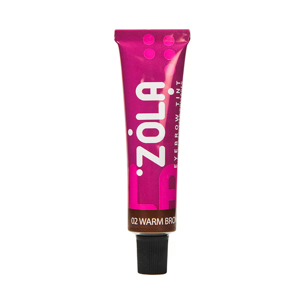 ZOLA - Eyebrow Tint With Collagen 02 Warm Brown, 5ml and 15ml