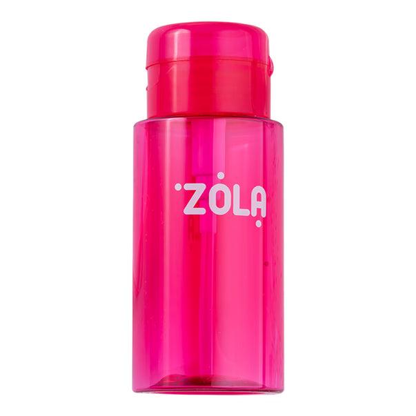 ZOLA - Plastic Liquid Container with Pump Dispenser (Pink)