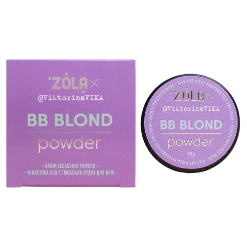 ZOLA - Viktorina Vika Eyebrow Brightening Purple BB Powder, 10g