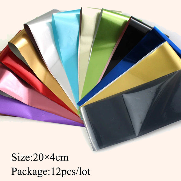SET OF 5 FOIL COLORS