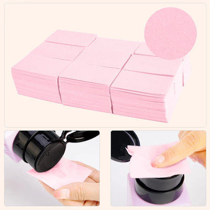 Wipes Nail Polish Remover - Cotton Pads