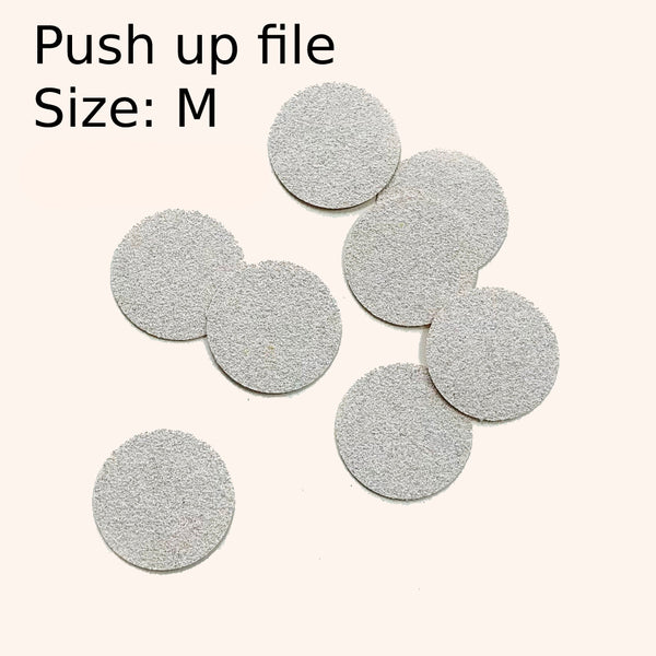 PUSH UP FILE DISCS  SIZE M (25 PCS) - SMART™
