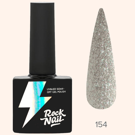 GEL POLISH BASIC 154 SNOW FLAKE- ROCKNAIL™
