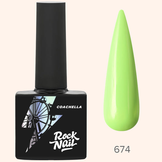 GEL POLISH COACHELLA 674 VALLEY MUSIC- ROCKNAIL™